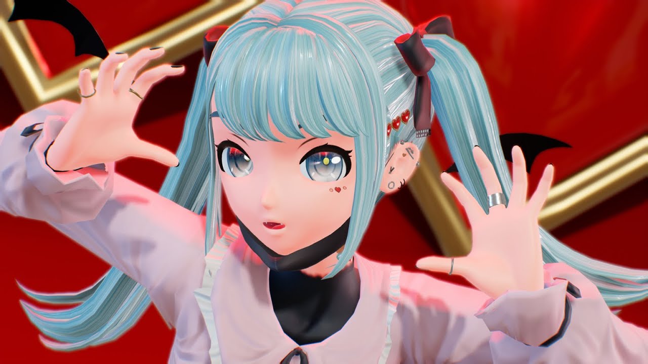 [MMD] Vampire / DECO*27  [PDFT Vampire miku+DL]
