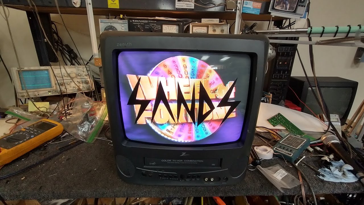 Servicing a 2002 Zenith tv/vcr combo model TBBR1352Z - Broken buttons
