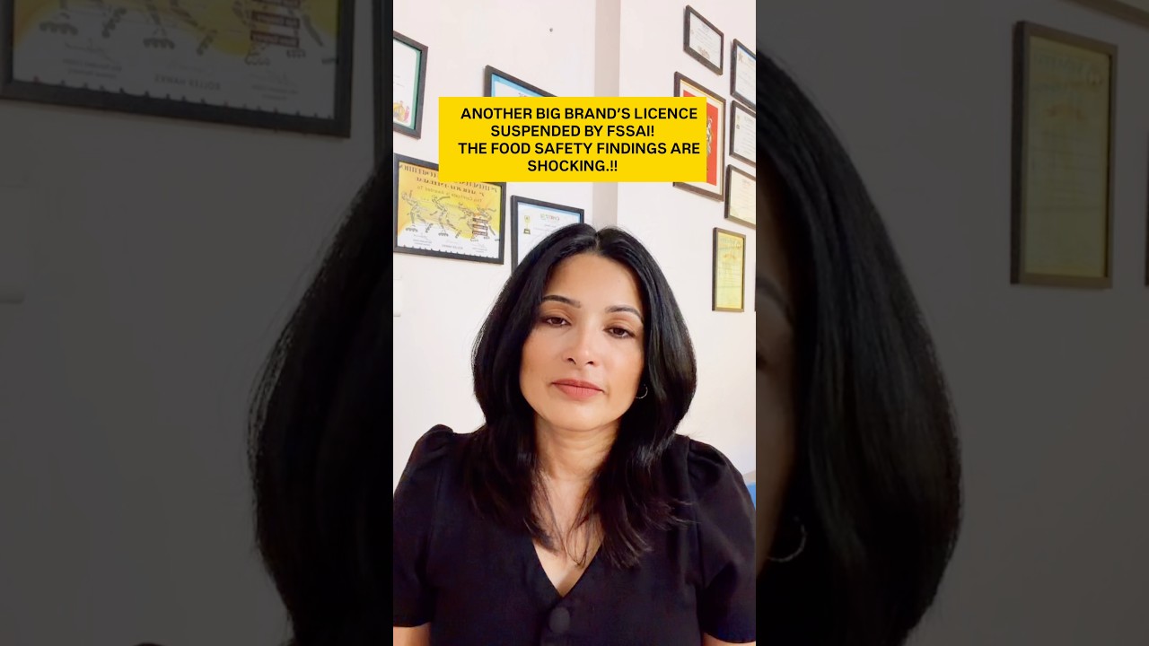 Another brand&rsquo;s license suspended by FSSAI II #holisticfitnesswithtronzy