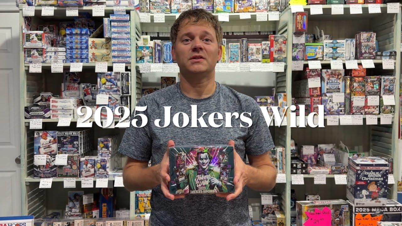 Обзор и разбор бокс-сета Jokers Wild Multi Sport 2025 Wild Card.