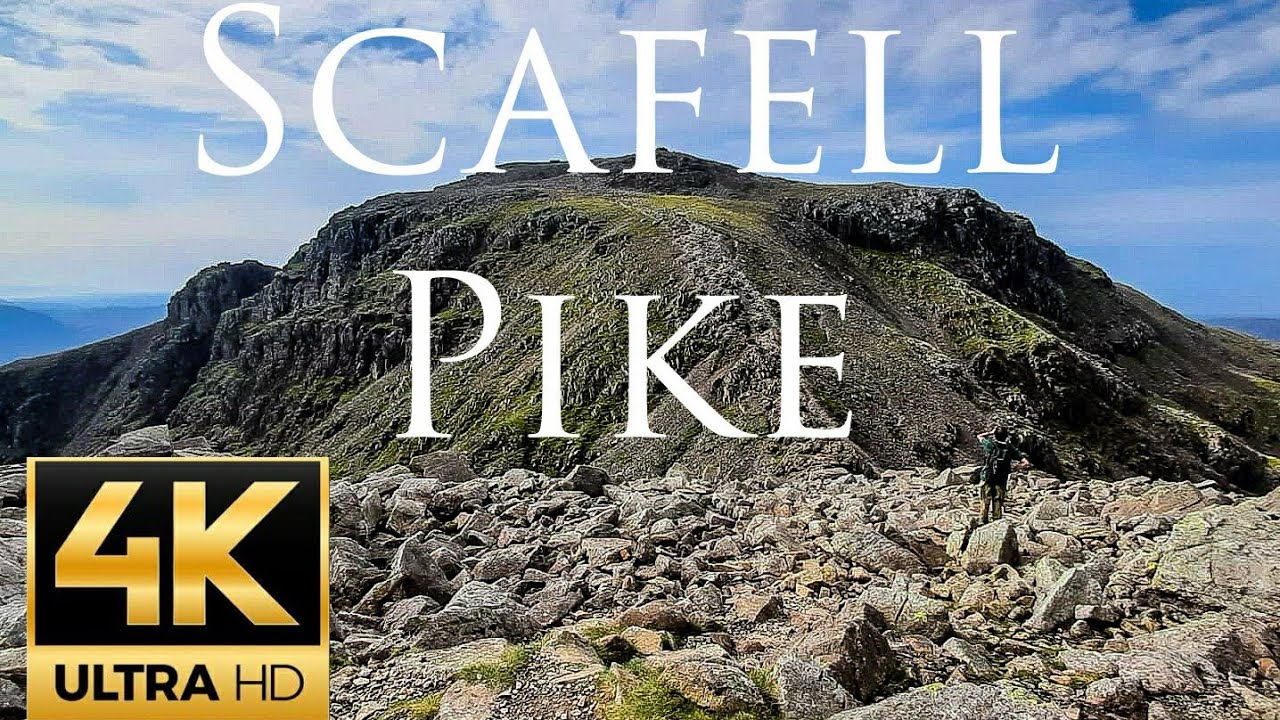 Scafell Pike Corridor Route Lake District Mavic Air 2 Drone Video