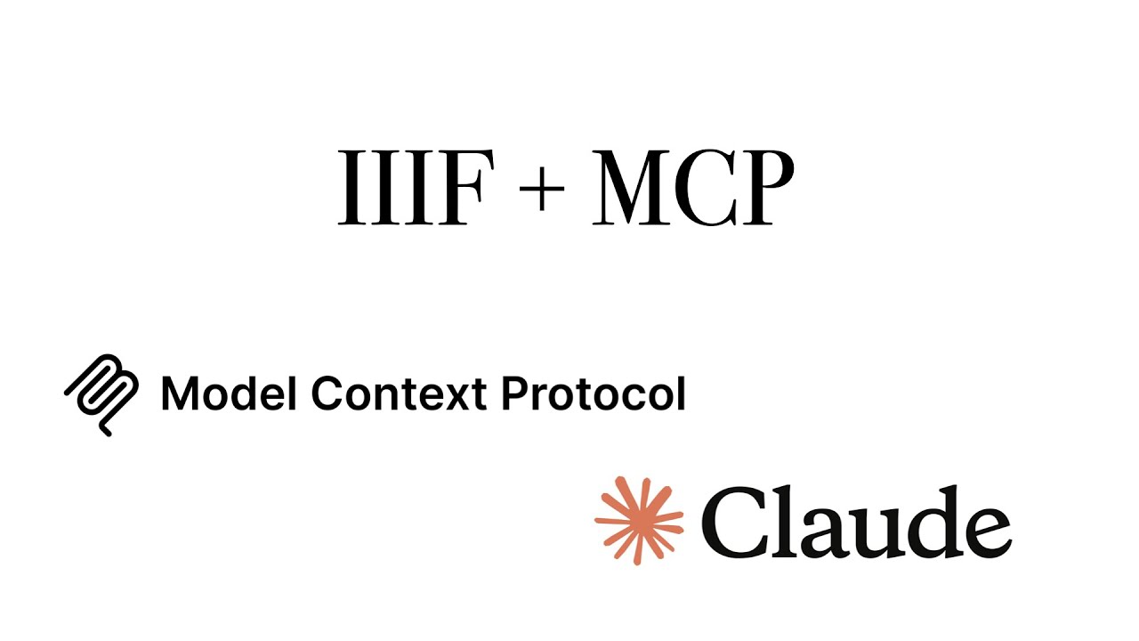 IIIF and MCP (Model Context Protocol)