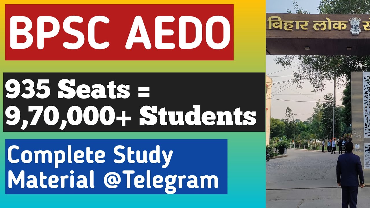 BPSC AEDO: Understand the Pattern & Syllabus