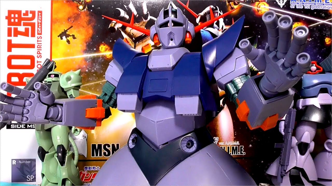 ROBOT魂 MSN-02 ジオング ver. A.N.I.M.E. レビュー 【☆前編本体☆過去最高のとんでもないボリューム！】 機動戦士ガンダム ZEONG