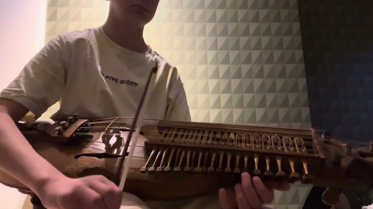 Hårgalåten on Nyckelharpa