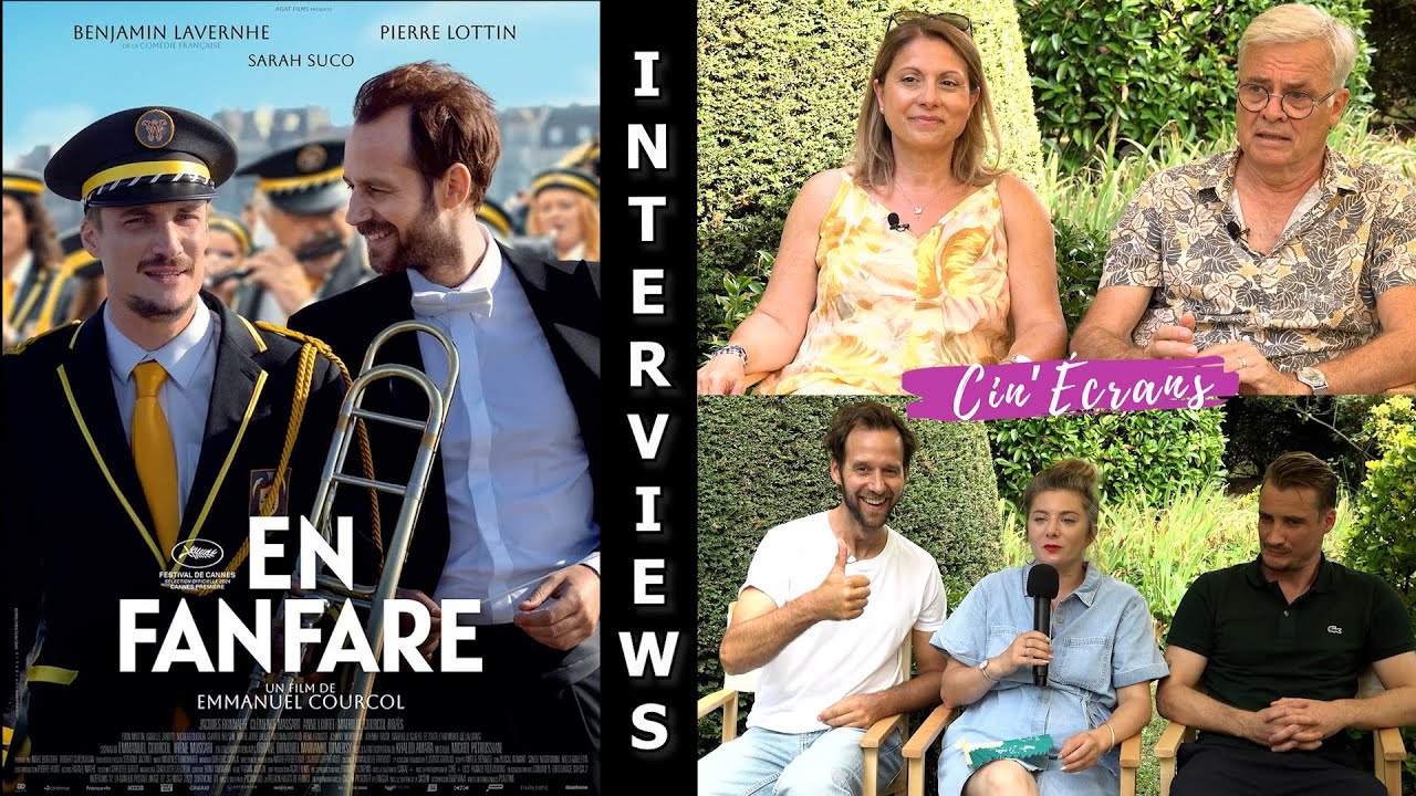 En fanfare - Interview de l'équipe du film