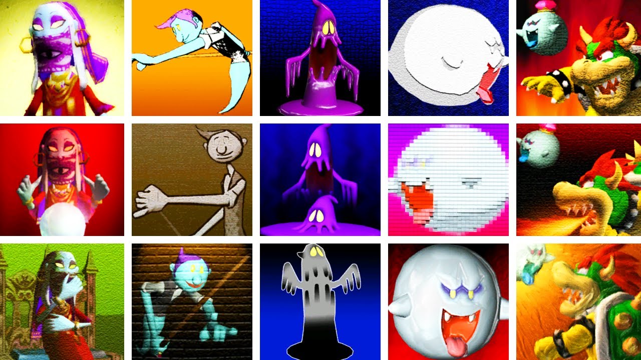 Luigi's Mansion - Full Gallery Portraits Showcase (Bronze, Silver & Gold)