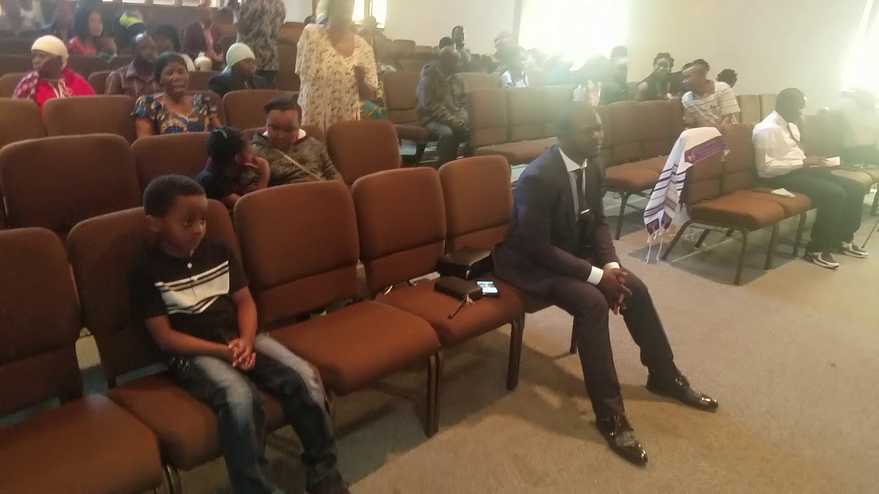 DJ TOTO MICHEL LIVING HOPE CHURCH SERVICE WITH PASTOR MISENGE MAKECHI IN COLUMBUS, OH U.S.A. 3/18/18