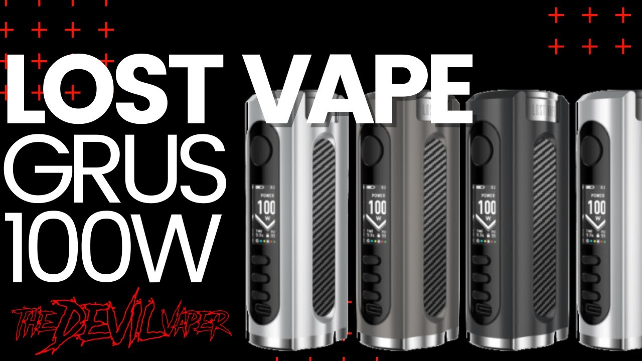 LOST VAPE GRUS 100w 21700 Mod Review