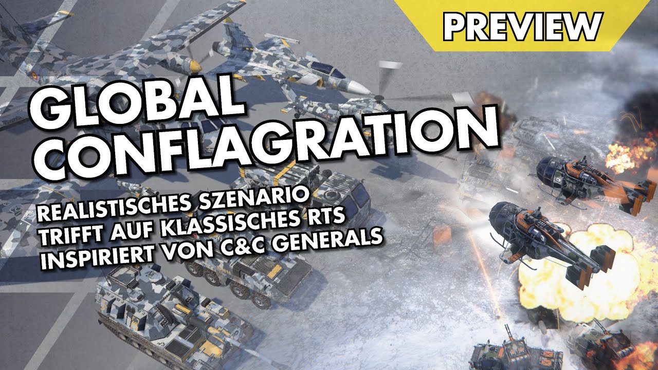 PREVIEW: C&C Generals für Arme oder Highlight? - Global Conflagration