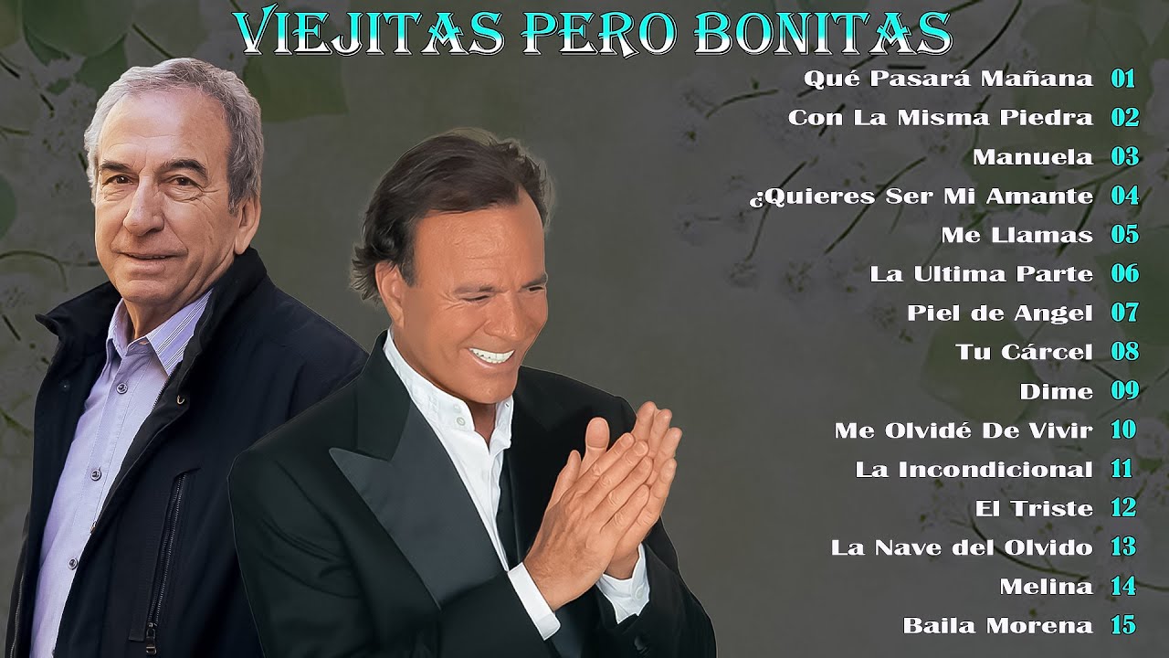 José Luis Perales, Julio Iglesias, Marco Antonio Solis Mix Exitos 🎶 Exitos Balada Romantica