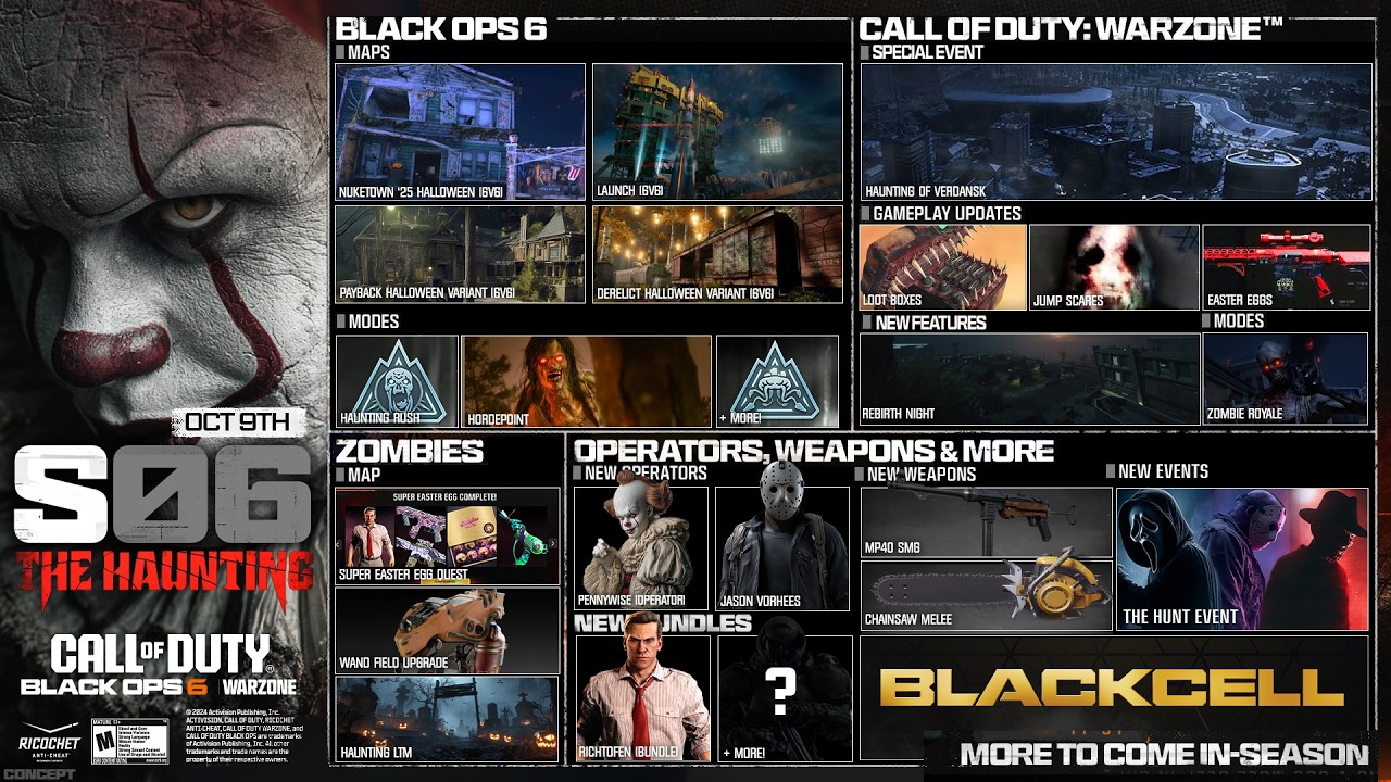 ПОЛНЫЙ план обновлений &laquo;Призрачный&raquo; для 6-го сезона Black Ops 6! (Новые кроссоверы, боевой пропус...