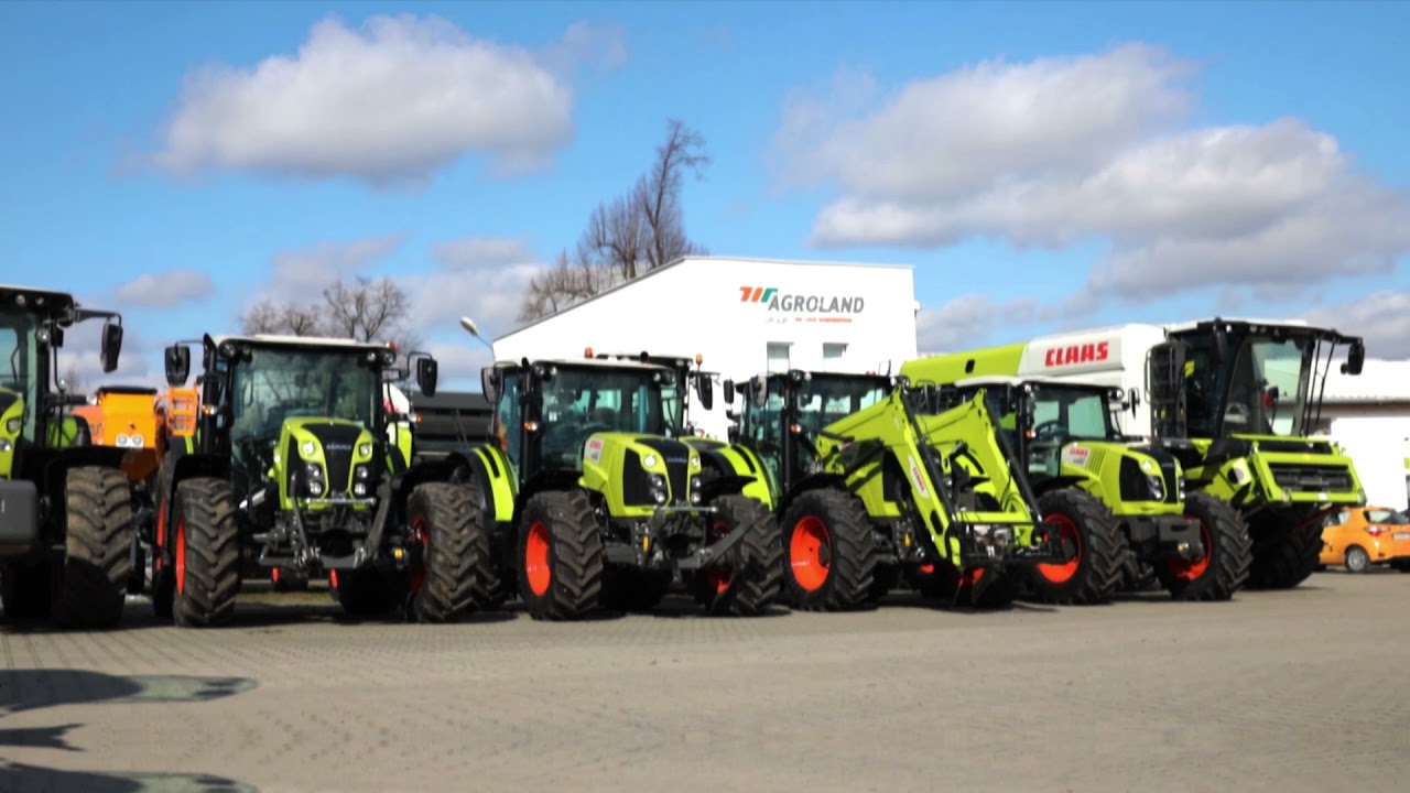 FIRST CLAAS  przekazanie ciągnika ARION 630 do klienta od dealera Agro-Land Marek Różniak