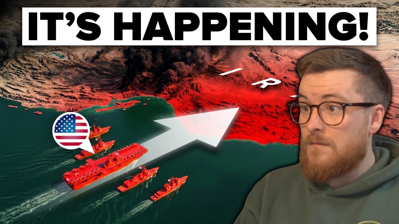 U.S. Sends Something POWERFUL Toward the Strait of Hormuz | Royal Marine Reacts!