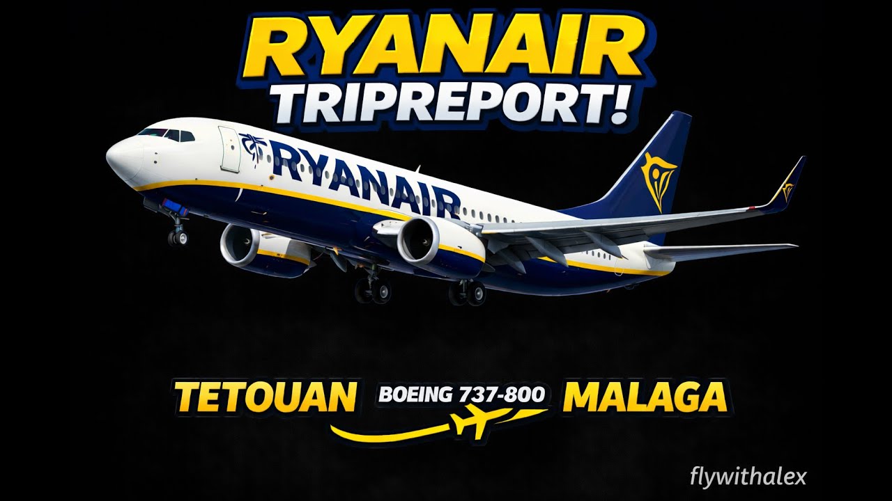 TRIPREPORT | Ryanair | Boeing 737-800 | Tetouan 🇲🇦 - Malaga 🇪🇸