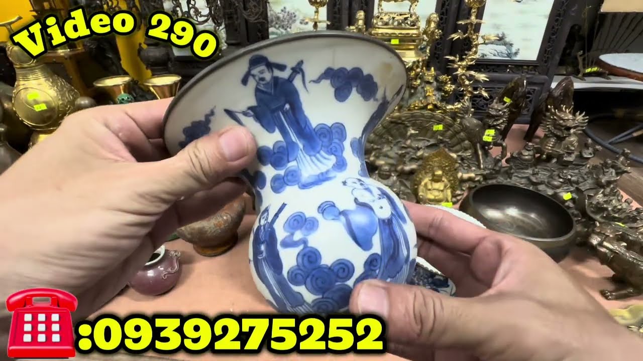 Video 290 ( ngày 23/2/2026) đồ xưa - đồ cổ - đồ đồng - gốm sứ #doxua #doco #dodong #gomsu #codocla 