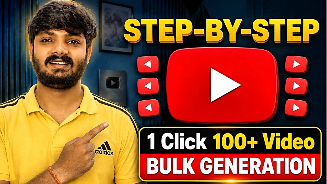 Bulk Video Generator Veo 3 | Bulk Video Generator on Mobile | YouTube Automation India