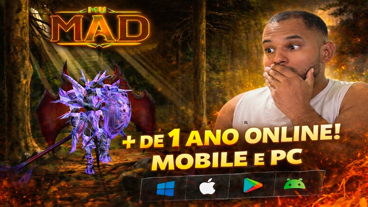 [Mu MAD] Um SERVIDOR CONSOLIDADO ? MOBILE E PC 🟡AO VIVO🟡