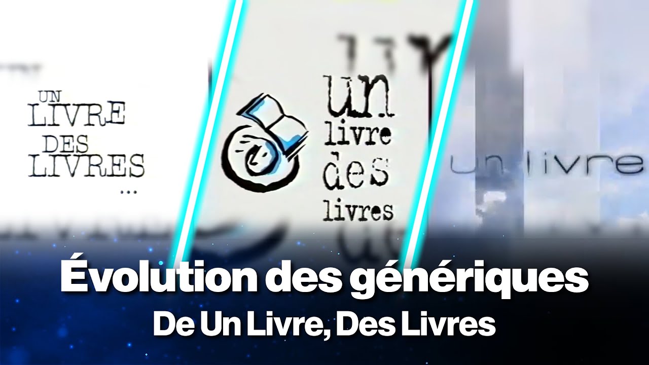 Évolution des génériques d'Un Livre, Des Livres