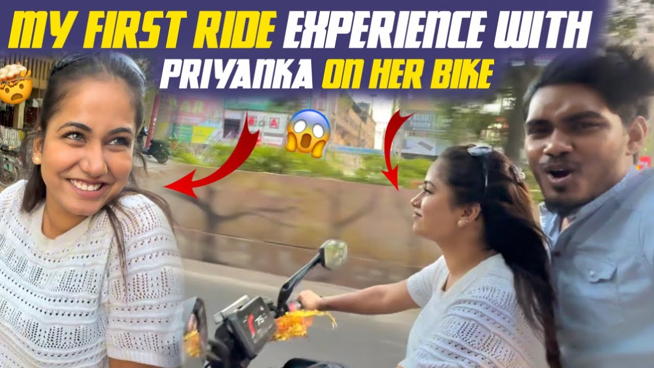 My First Ride Experience with Priyanka on Her Bike 😂 | Benhur rider  | KTM duke 250