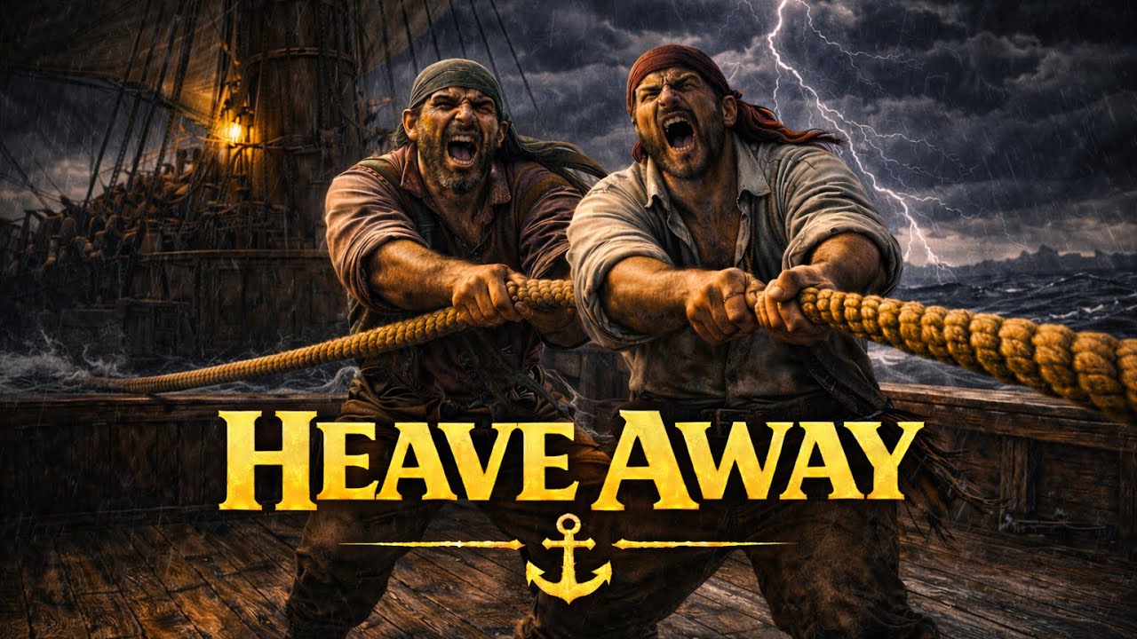 Heave Away ⚓ Traditional Halyard Sea Shanty | Sail Raising Work Song
