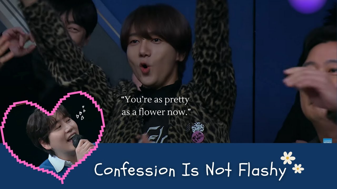 Super Junior Kyuhyun to Yesung "Confession Is Not Flashy" 💕