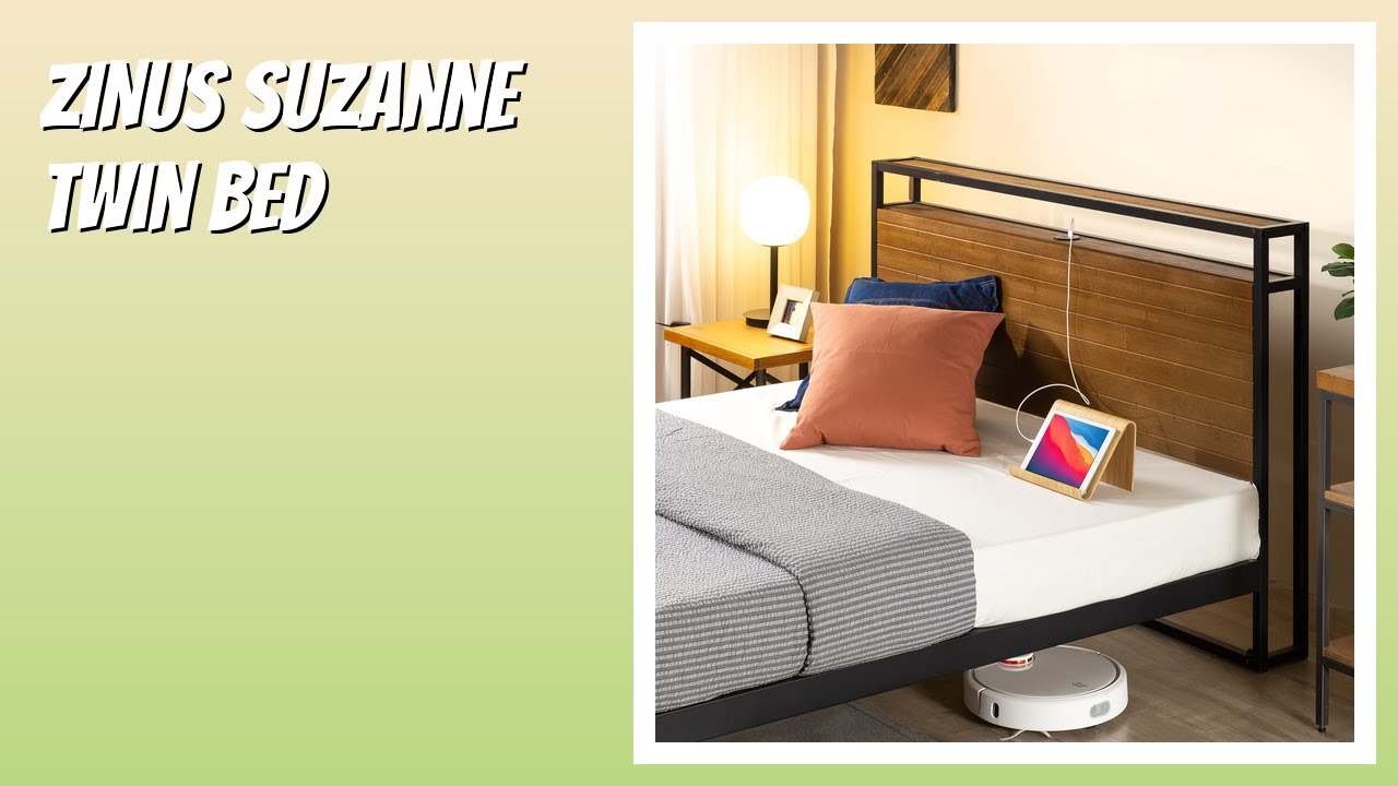 REVIEW (2026): ZINUS Suzanne Twin Bed. Features