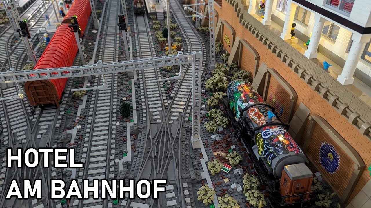 Mit Hindernissen: Das Hotel am Bahnhof! • BRICK WORLD LEGO® UPDATE (398)