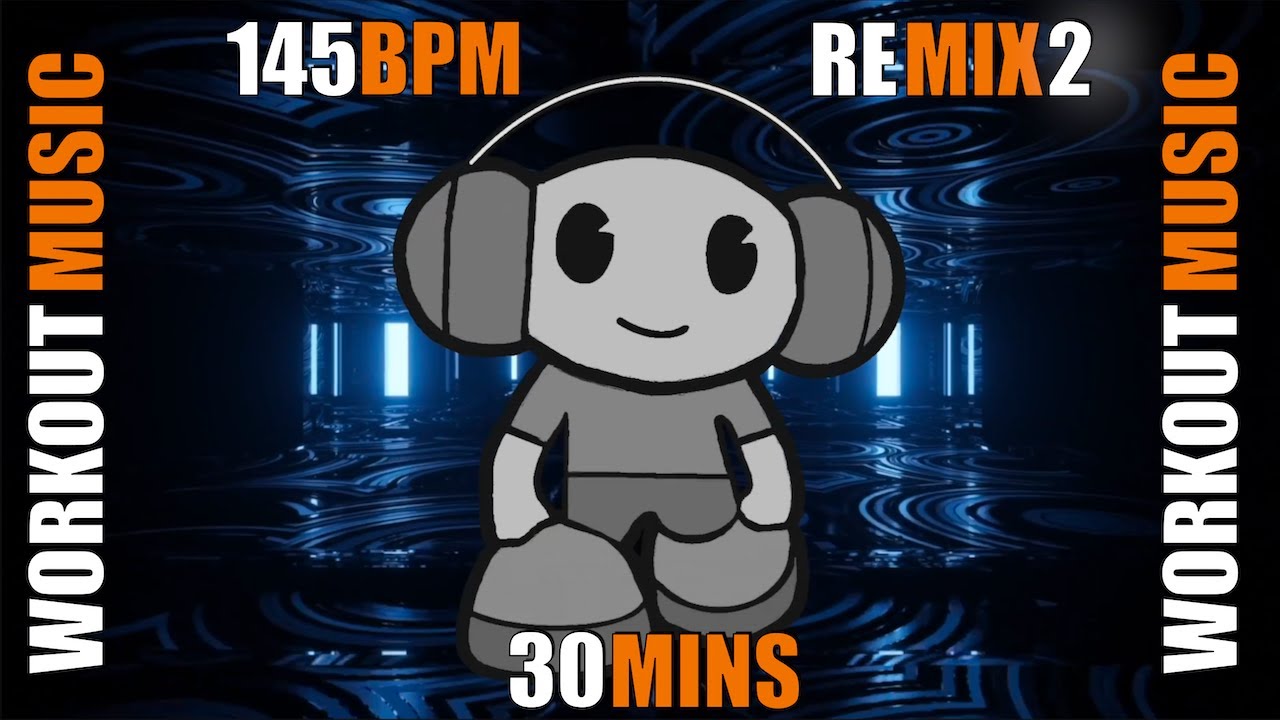 145 bpm, 30 min Workout Music for Fitness and Stress Release! Tight remixed and remastered audio.
