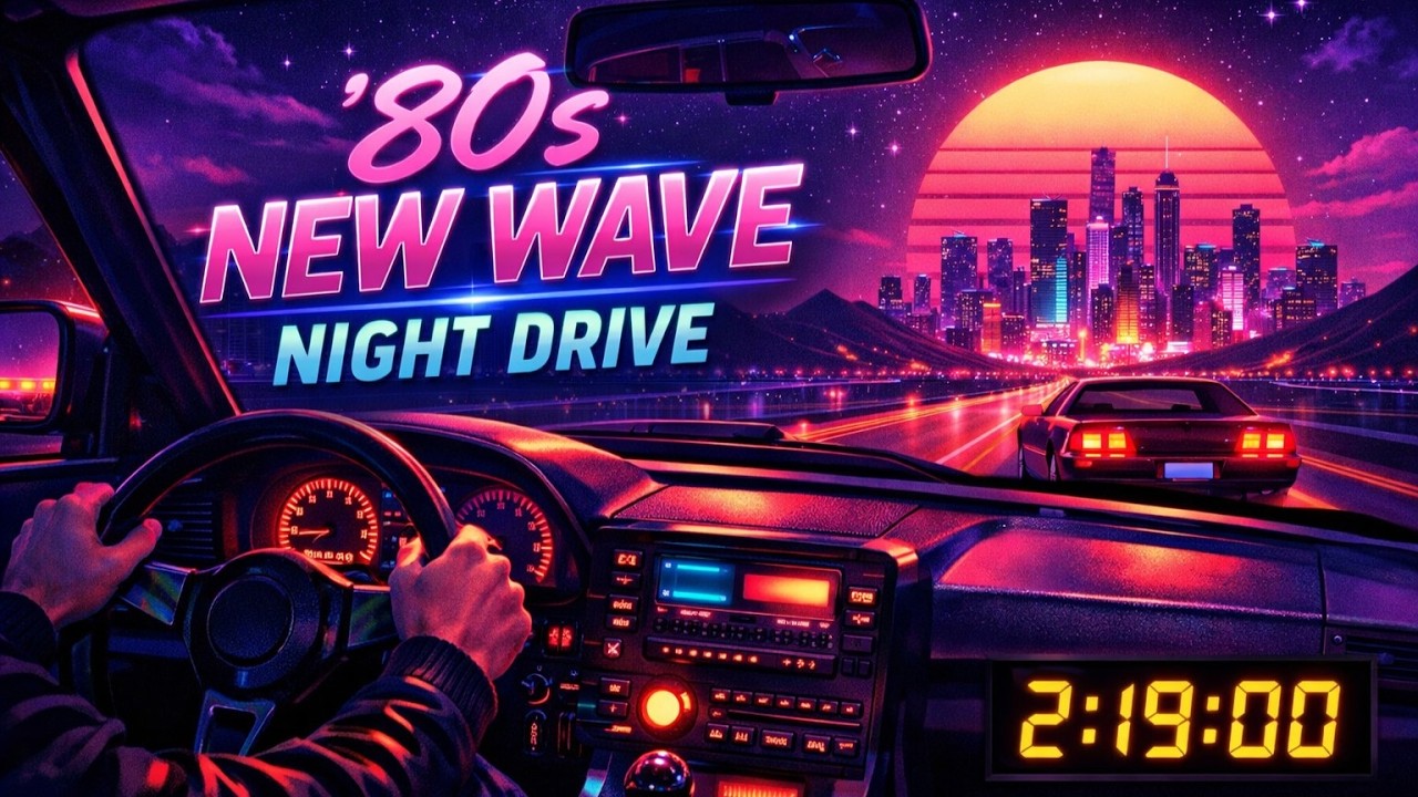 80s Night Drive | 2h19 of Atmospheric New Wave & Dark Wave Synth Music