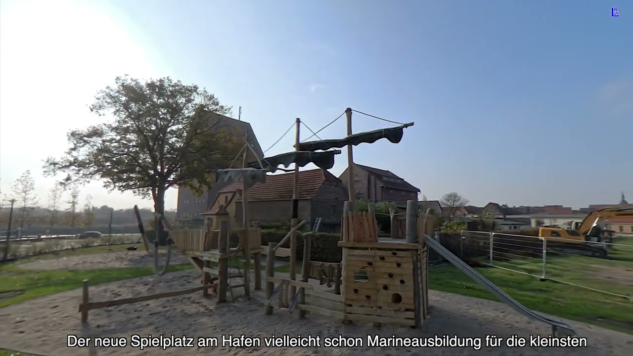 Schlecht zu Fuß - für diejenigen nochmal Herbstbilder aus Loitz -  25-10-2024