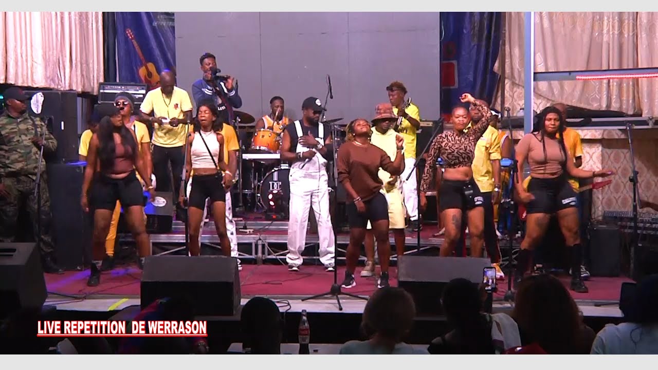 WERRASON💥🎸✍️BILENGI YA LA ZAMBA PLAYA EZONGI NA KIMPWANZA💥🎸✍️SUKA NA RÉPÉTITION