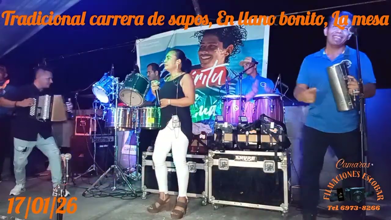 Henry González y el tema los profecionales Presentación y tema: Cuanto te amo.