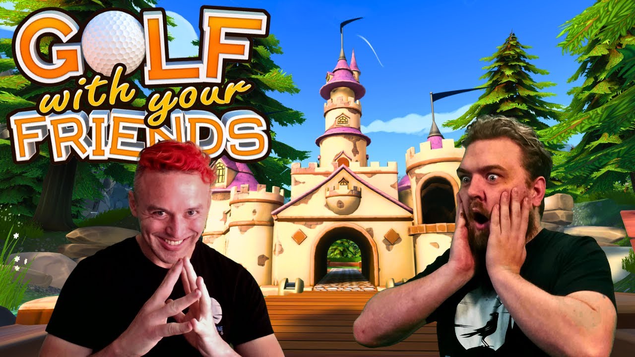 10 Content Creators FIGHT on Peaceful Pines in Golf With Your Friends!