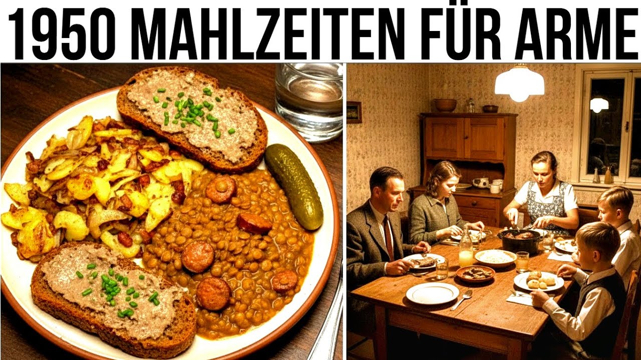 15 Vergessene Abendessen, Die Jede Deutsche Familie In Den 1950ern Wöchentlich Aß!