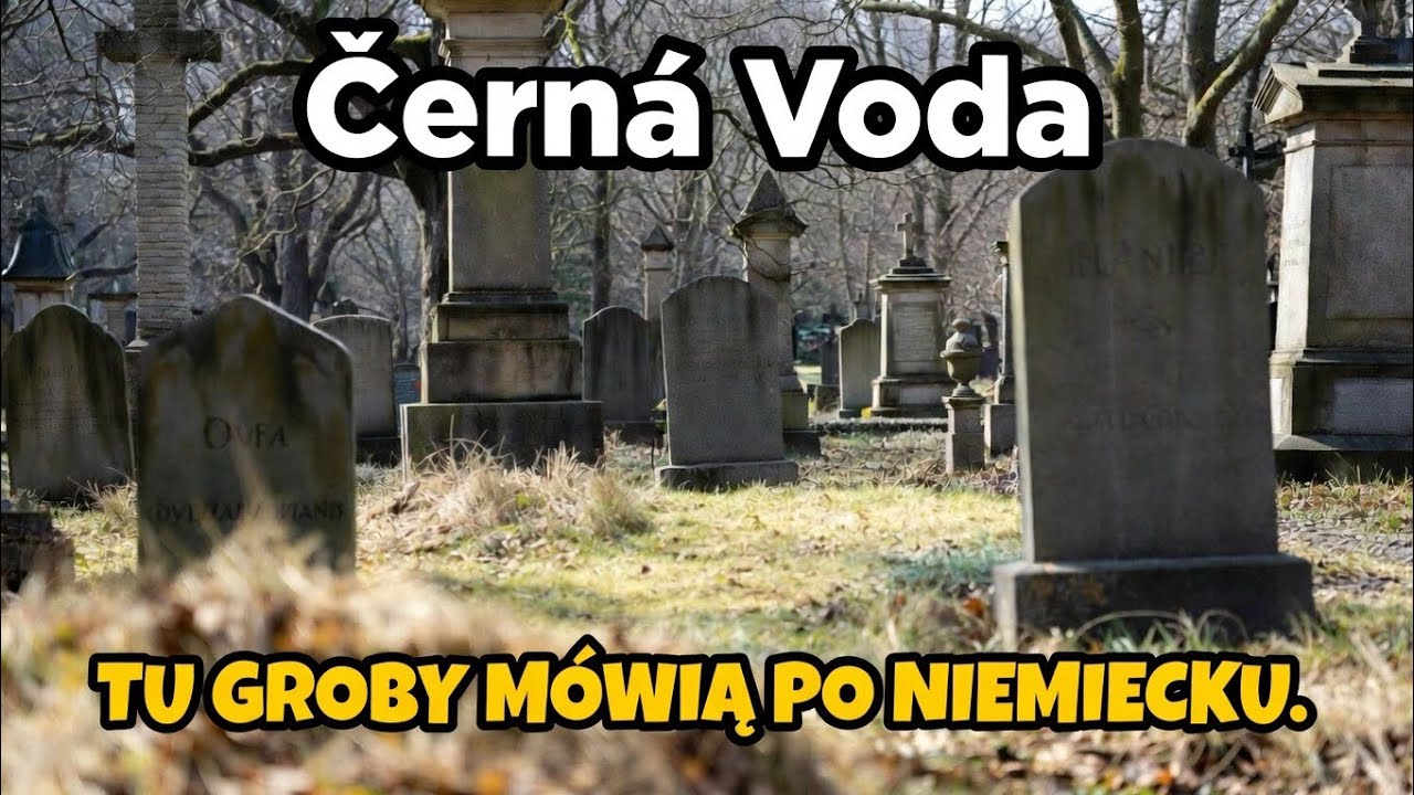 STARY CMENTARZ PRZY KOPALNI WĘGLA W CZECHACH 