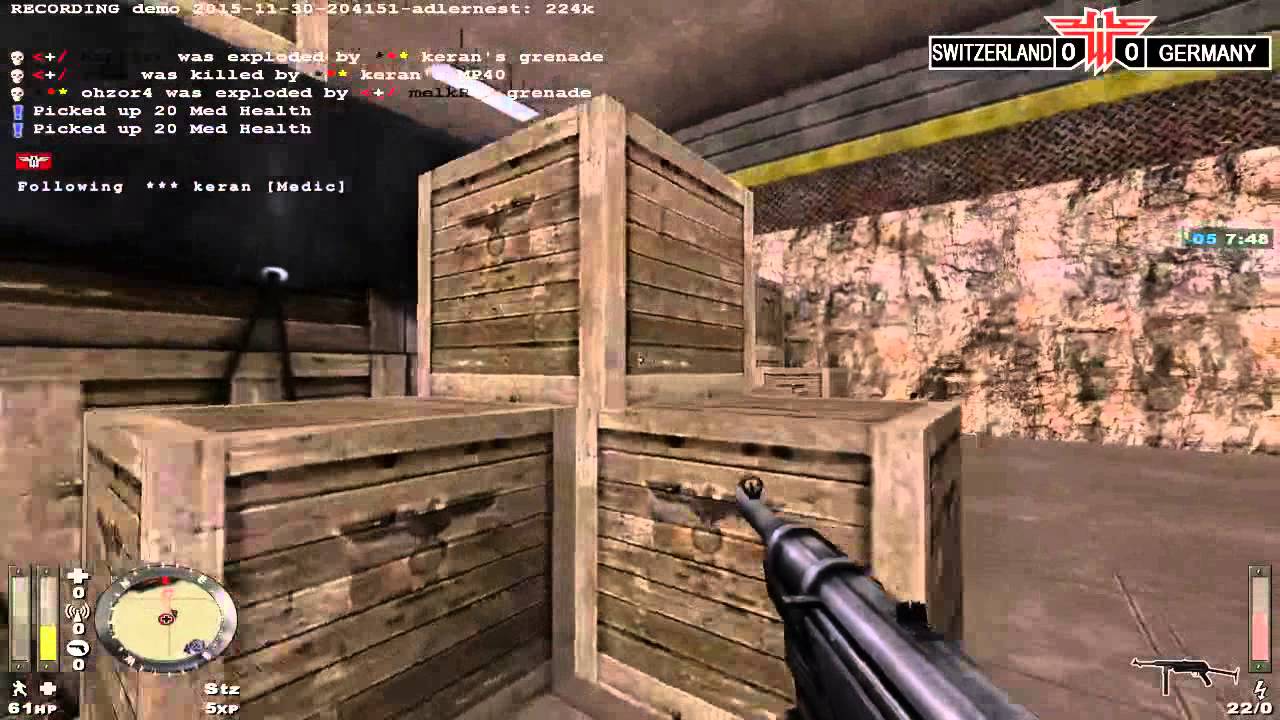 ET - SWITZERLAND vs. GERMANY, Clanbase NationsCup 10 [Enemy Territory]