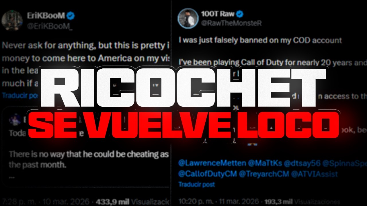 ¿RICOCHET se VUELVE LOCO y BANEA a TODOS en COD?