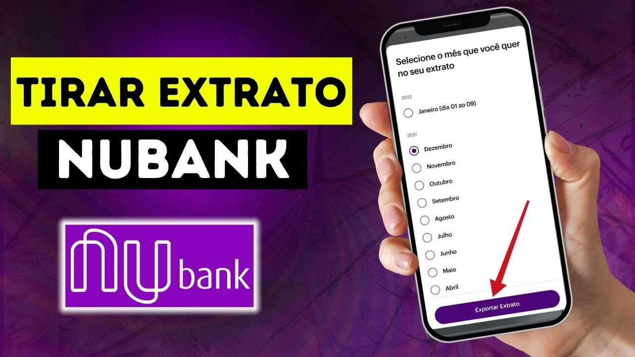 Como Tirar Extrato Nubank - Consultar extratos e comprovantes Nubank