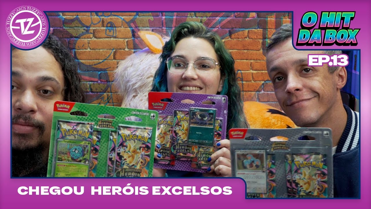 Chegou  HERÓIS EXCELSOS abrindo Triplo e Quadri Packs!