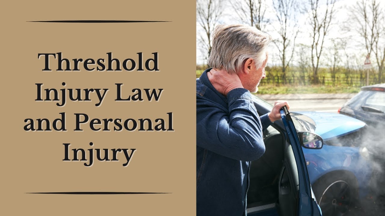 Threshold Injury Law and Personal Injury  #injury #michigan #lawyer