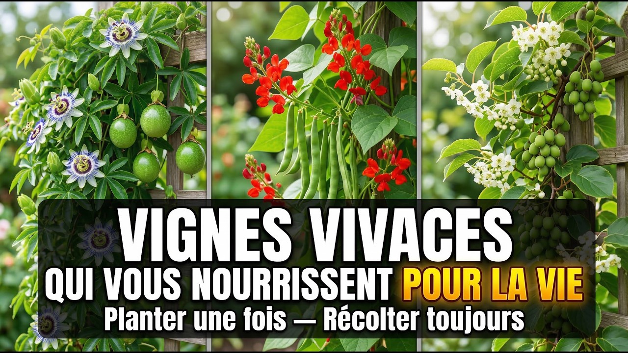 9 vignes vivaces qui vous nourrissent pour LIFE (planter une fois, récolter toujours)