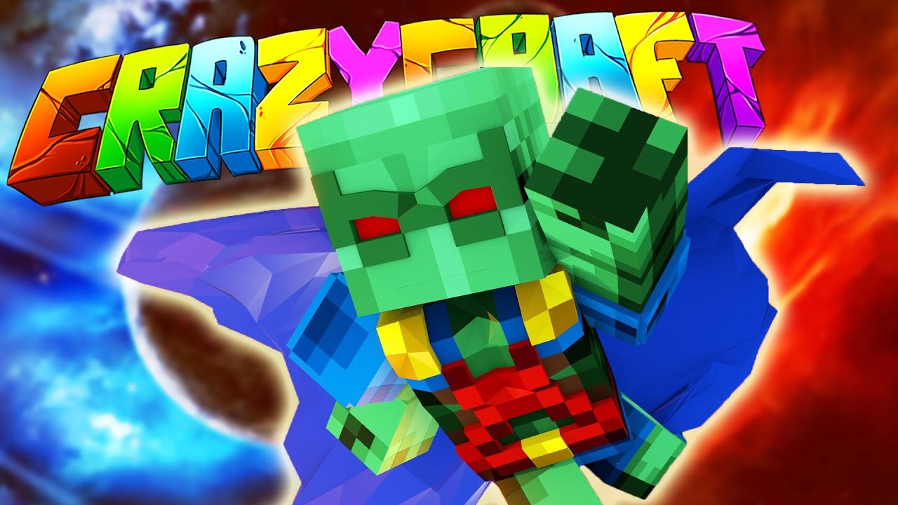 Minecraft | Crazy Craft 4: Invisible Martian Manhunter! #12