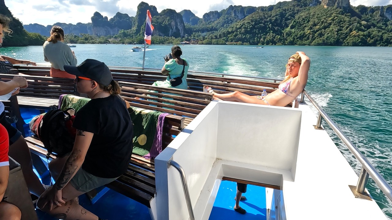 We Took Scenic 🚢 Ferry Ride From Ao Nang To Phuket: Princess Ferry Travel Guide 🇹🇭