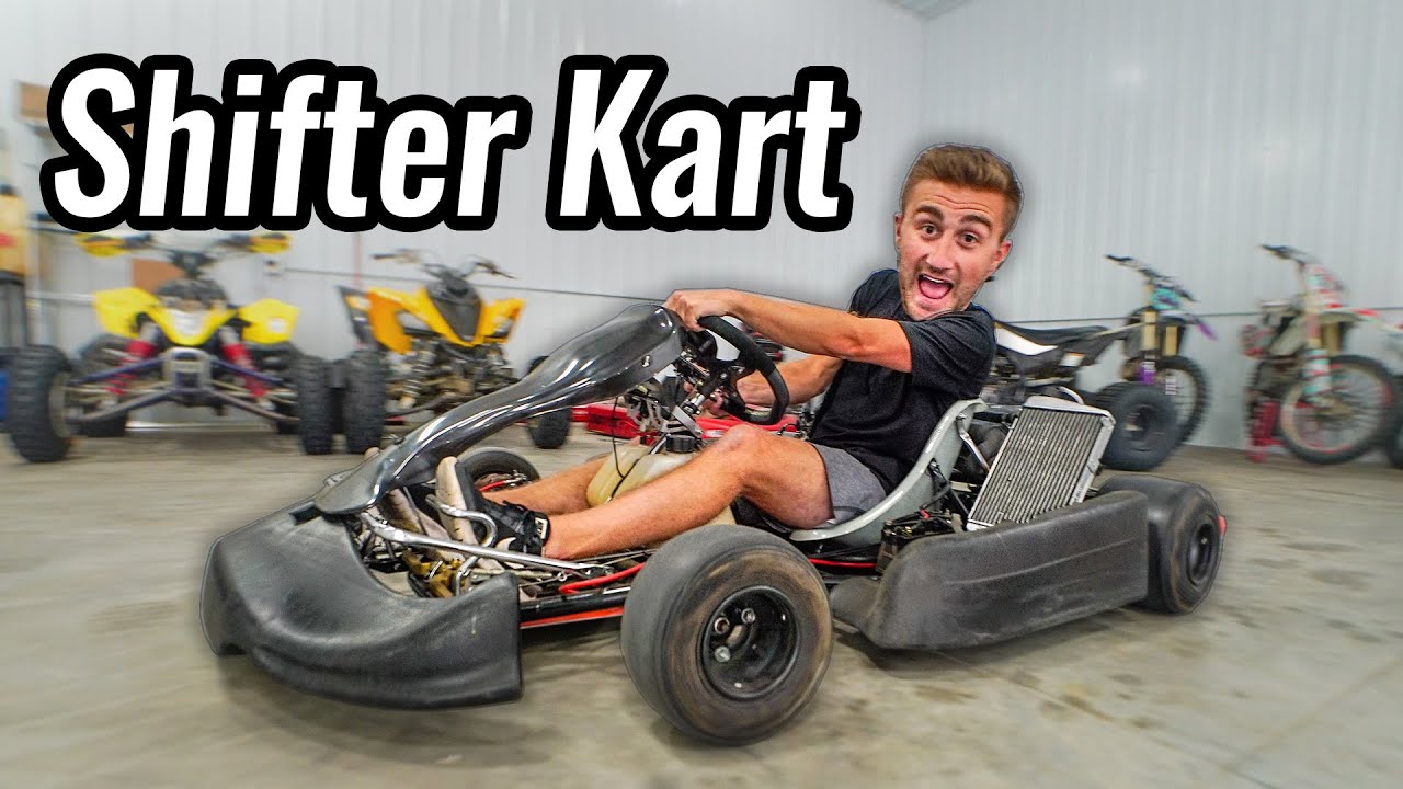 Shifter Kart Race INSIDE Our Shop!!