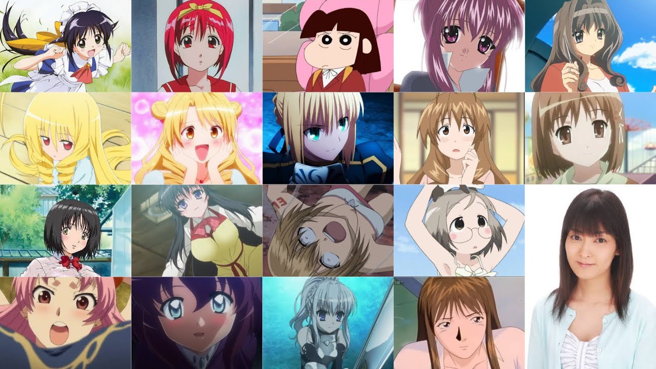 川澄綾子が演じたアニメキャラまとめ