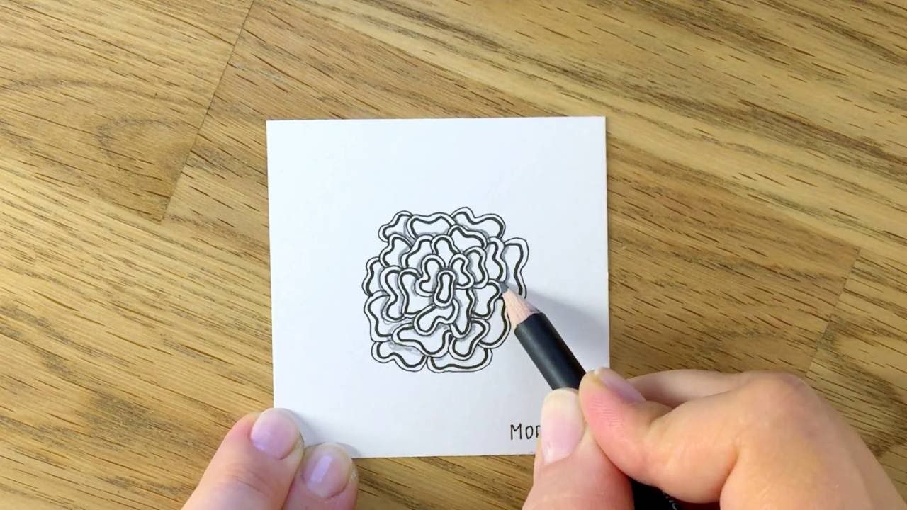 Zentangle® Muster: Morf