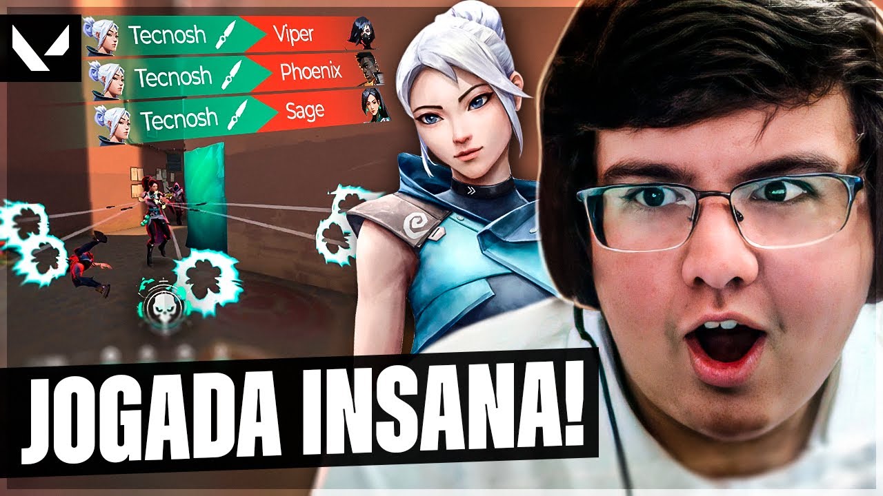 FIZ UMA JOGADA INSANA NO VALORANT!!!