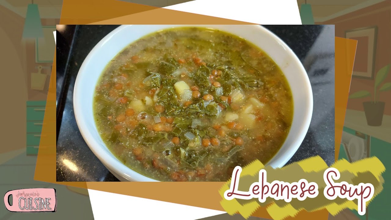 Lebanese Lentil Soup Adas Bil Hamod