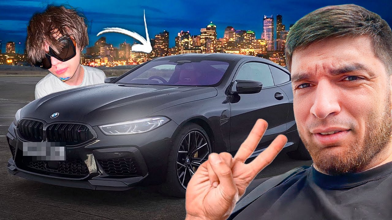 РОСТИК С БРАТОМ ПРОКАТИЛИ РАВШАНА НА BMW M8 COMPETITION! УГАР СО СТАЕЙ И РОСТИКОМ!!